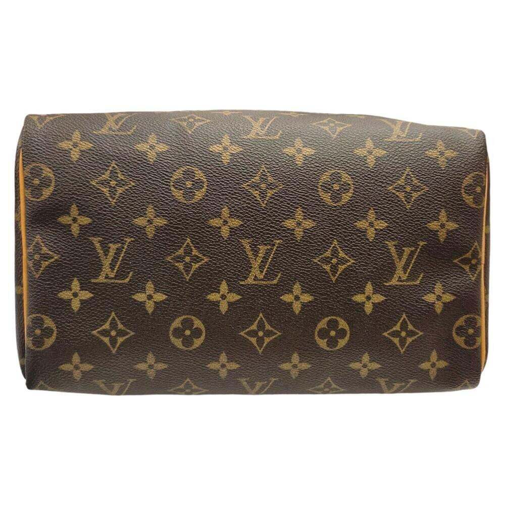 LOUIS VUITTON Authentic Brown Monogram Speedy 25 Boston Bag - Picture 5 of 14